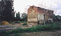 Photograph for Commissioned Pen and Ink Illustration of derelict watermill for proposed future home conversion